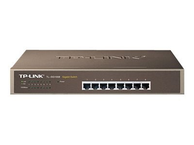 TP-Link TL-SG1008 - przełącznik - 8 portów TP-Link TL-SG1008 - przełącznik - 8 portów