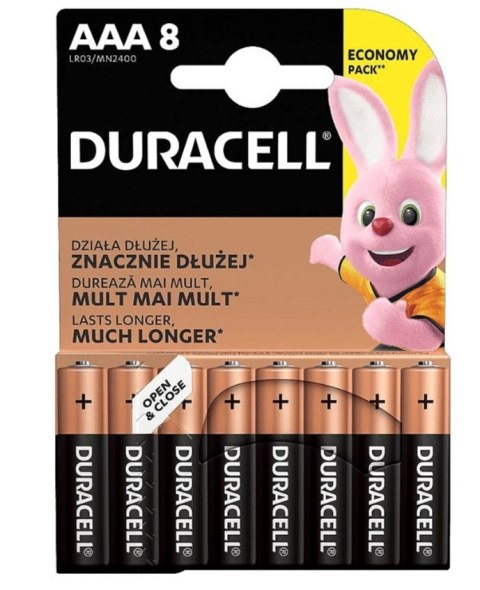 DURACELL Basic MN2400 AAA BL8 Duracell DURACELL Basic MN2400 AAA BL8 Duracell