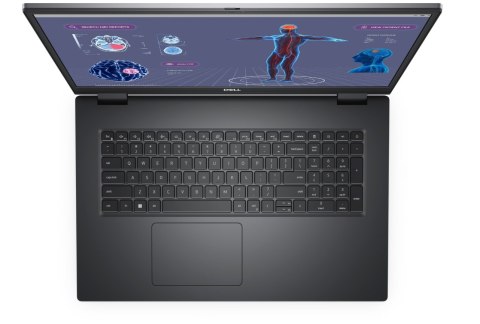 Dell Mobile Precision 7780 AG FHD i9-13950HX/32GB/1TB/NVIDIA RTX 2000 Ada 8GB/Win11 Pro/ENG Backlit kbd/FP/SC/3Y ProSupport NBD