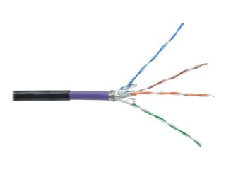 Digitus | CAT 7 | Kabel masowy | SFTP, PiMF | Czarny | 1000 m