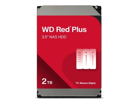 Dysk twardy Western Digital | Red Plus NAS | WD20EFPX | 5400 RPM | 2000 GB | 64 MB Dysk twardy Western Digital | Red Plus NAS | WD20EFPX | 5400 RPM | 2000 GB | 64 MB