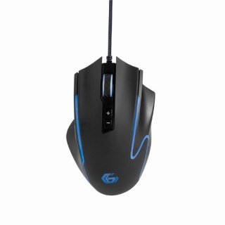 Gembird | Mysz USB do gier z podświetleniem RGB | MUSG-RAGNAR-RX300 | Mysz optyczna | Czarny