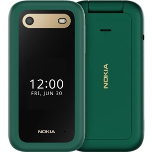 Nokia | 2660 Flip 4G | Zielony | 2.8 " | TFT LCD | 48 MB | 128 MB | Dual SIM | Nano-SIM | 3G | Bluetooth | 4.2 | USB w wersji mi Nokia | 2660 Flip 4G | Zielony | 2.8 " | TFT LCD | 48 MB | 128 MB | Dual SIM | Nano-SIM | 3G | Bluetooth | 4.2 | USB w wersji mi