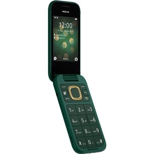 Nokia | 2660 Flip 4G | Zielony | 2.8 " | TFT LCD | 48 MB | 128 MB | Dual SIM | Nano-SIM | 3G | Bluetooth | 4.2 | USB w wersji mi Nokia | 2660 Flip 4G | Zielony | 2.8 " | TFT LCD | 48 MB | 128 MB | Dual SIM | Nano-SIM | 3G | Bluetooth | 4.2 | USB w wersji mi