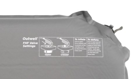 Outwell Sleepin Double 7.5 cm Mat, Black