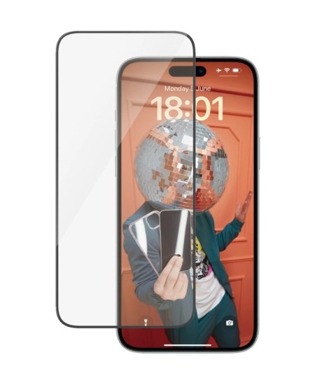 PanzerGlass | Ochraniacz ekranu - szkło | Apple iPhone 15 Plus | Szkło hartowane | Czarny | Przezroczysty PanzerGlass | Ochraniacz ekranu - szkło | Apple iPhone 15 Plus | Szkło hartowane | Czarny | Przezroczysty
