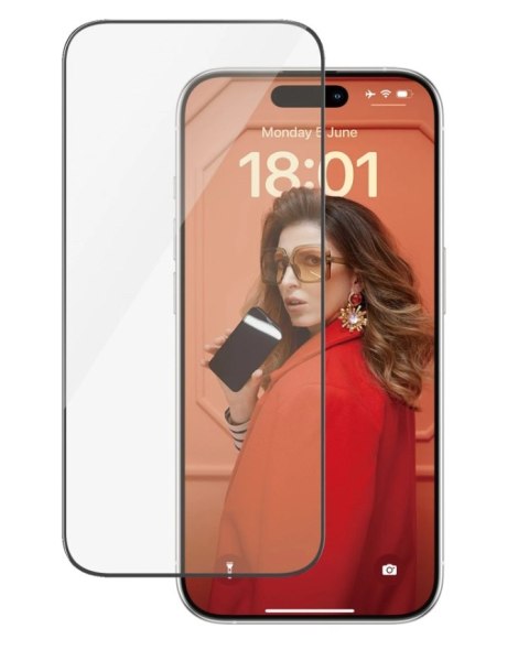 PanzerGlass | Ochraniacz ekranu - szkło | Apple iPhone 15 Pro | Szkło hartowane | Czarny | Przezroczysty PanzerGlass | Ochraniacz ekranu - szkło | Apple iPhone 15 Pro | Szkło hartowane | Czarny | Przezroczysty