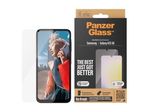 PanzerGlass Samsung Szkło z recyklingu dla A25 5G UWF | PanzerGlass PanzerGlass Samsung Szkło z recyklingu dla A25 5G UWF | PanzerGlass