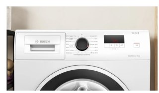 Pralka Bosch | WGE0240ASN | Klasa efektywności energetycznej A | Ładowana od frontu | Pojemność prania 7 kg | 1400 obr/min | Głę