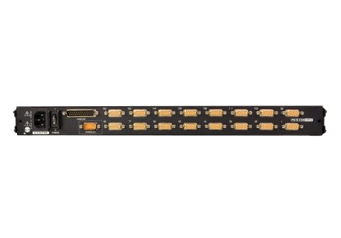 Przełącznik KVM Aten CL5716FM-AT-AG Single Rail 16P PS/2-USB 17" LCD z portem Daisy-Chain i obsługą urządzeń peryferyjnych USB | Przełącznik KVM Aten CL5716FM-AT-AG Single Rail 16P PS/2-USB 17" LCD z portem Daisy-Chain i obsługą urządzeń peryferyjnych USB |