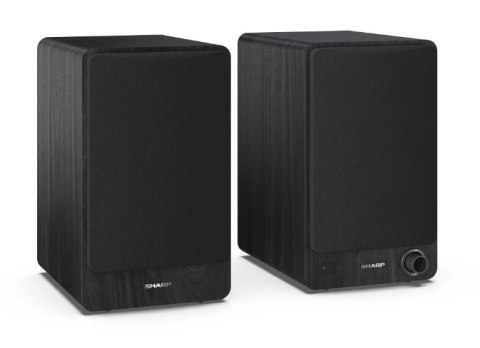 Sharp CP-SS30 Głośniki półkowe, czarny Sharp | Głośniki | CP-SS30(BK) Półka | 60 W | Bluetooth | Czarny | Połączenie bezprzewodo