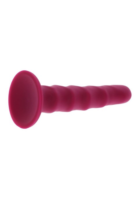 Dildo do uprzęży strap-on żebrowane erotyka 15cm Dildo do uprzęży strap-on żebrowane erotyka 15cm