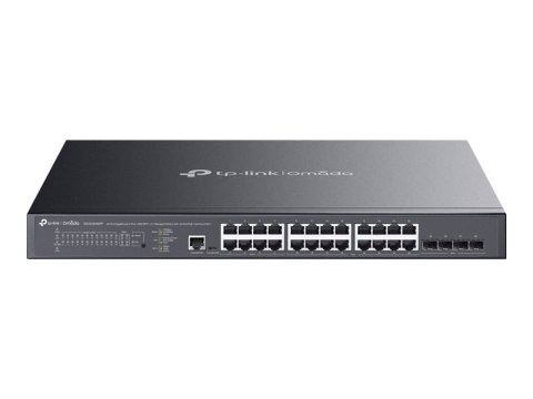 TP-LINK SG3428XMPP Omada 24-Port Gigabit and 4-Port 10GE SFP+ L2+ Managed Switch with 16-Port PoE+ & 8-Port PoE++ TP-LINK SG3428XMPP Omada 24-Port Gigabit and 4-Port 10GE SFP+ L2+ Managed Switch with 16-Port PoE+ & 8-Port PoE++
