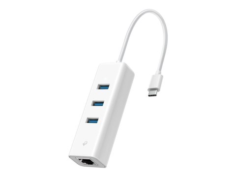 TP-LINK UE330C USB 3.0 Type-C to Gigabit Ethernet Network Adapter with 3-Port USB 3.0 Type-A Hub TP-LINK UE330C USB 3.0 Type-C to Gigabit Ethernet Network Adapter with 3-Port USB 3.0 Type-A Hub