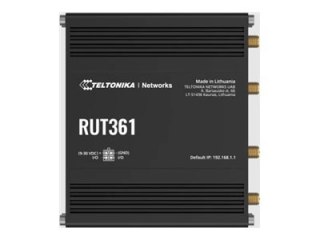 Teltonika RUT361 - router bezprzewodowy - WWAN - Wi-Fi - 3G, 4G - do montażu na szynie DIN, do montażu na ścianie, do montażu na