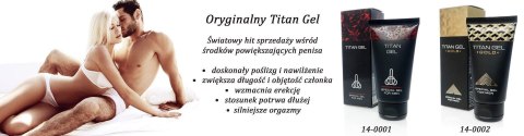 Titan gel powiększający penisa skuteczny pewny 50m Titan gel powiększający penisa skuteczny pewny 50m