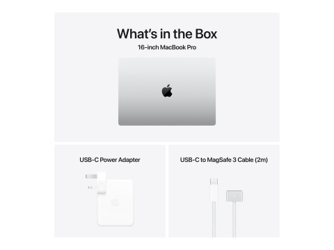Apple MacBook Pro 16" Apple M4 Max 16C CPU, 40C GPU/48GB/1TB SSD/Silver/RUS Apple MacBook Pro 16" Apple M4 Max 16C CPU, 40C GPU/48GB/1TB SSD/Silver/RUS