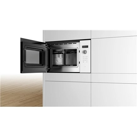 Bosch BFL554MW0 Serie 6 Built-in microwave oven cm 60 h 38 - white Bosch BFL554MW0 Serie 6 Built-in microwave oven cm 60 h 38 - white
