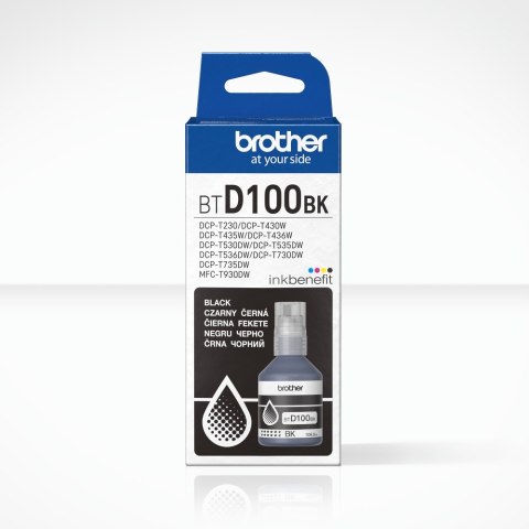 Brother BTD100BK Genuine Black Ink Bottle Brother BTD100BK Genuine Black Ink Bottle
