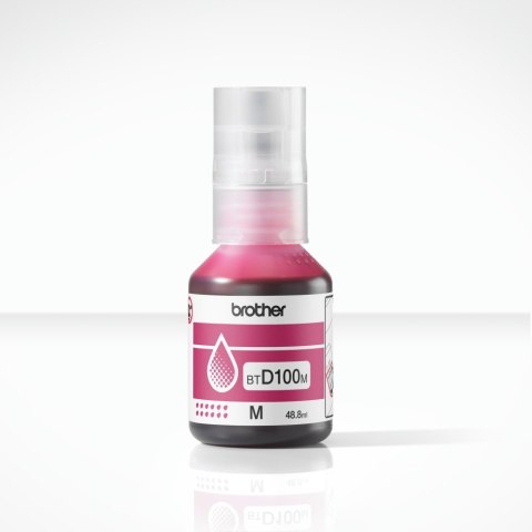 Brother BTD100M Genuine Magenta Ink Bottle Brother BTD100M Genuine Magenta Ink Bottle