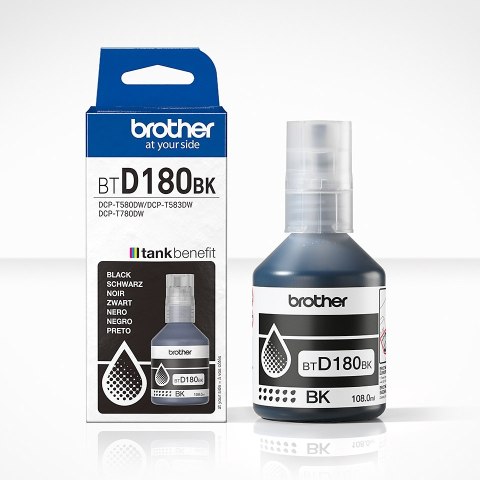 Brother BTD180BK Black Ink Bottle | Brother Brother BTD180BK Black Ink Bottle | Brother