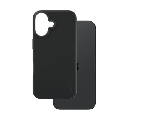 CARE by PanzerGlass Case Fashion Black iPhone 16 | CARE CARE by PanzerGlass Case Fashion Black iPhone 16 | CARE