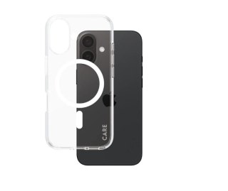 CARE by PanzerGlass Case Flagship White MagSafe iPhone 16 | CARE