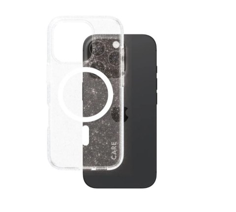 CARE by PanzerGlass Flagship Case Urban Combat Star Lit w. White MagSafe iPhone 16 Pro | CARE CARE by PanzerGlass Flagship Case Urban Combat Star Lit w. White MagSafe iPhone 16 Pro | CARE