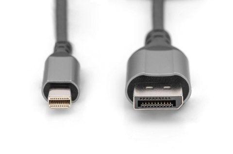 DIGITUS 8K DisplayPort Adapter Cable, Mini DP to DP, 2 m | Digitus DIGITUS 8K DisplayPort Adapter Cable, Mini DP to DP, 2 m | Digitus