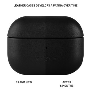Fixed | Etui na słuchawki douszne z obsługą MagSafe | Apple AirPods Pro 2/Pro 2 (USB-C) | Czarny | Skóra