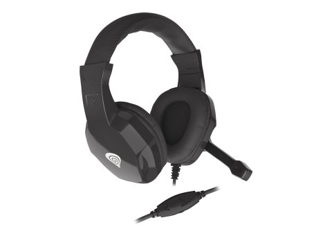 GENESIS ARGON 100 Gaming Headset, On-Ear, Wired, Microphone, Black | Genesis | ARGON 100 | Wired | On-Ear GENESIS ARGON 100 Gaming Headset, On-Ear, Wired, Microphone, Black | Genesis | ARGON 100 | Wired | On-Ear