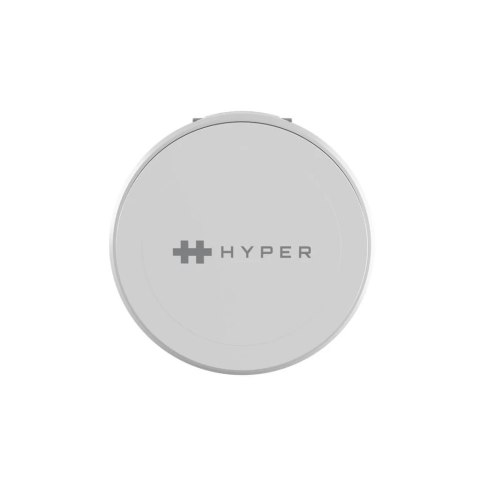 Magnetyczna podstawka ładująca Hyperjuice® Qi2 2 w 1, biała | Hyper