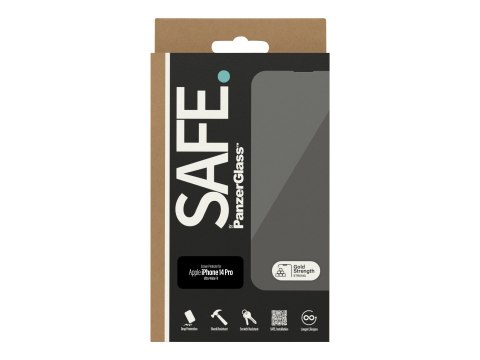 Ochraniacz ekranu SAFE by PanzerGlass Apple iPhone 14 Pro | Ultra-Wide Fit Ochraniacz ekranu SAFE by PanzerGlass Apple iPhone 14 Pro | Ultra-Wide Fit