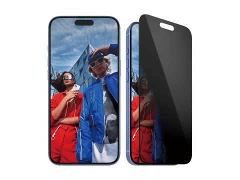 PanzerGlass Privacy Screen Protector iPhone 16 Plus / iPhone 15 Plus | Ultra-Wide Fit PanzerGlass Privacy Screen Protector iPhone 16 Plus / iPhone 15 Plus | Ultra-Wide Fit