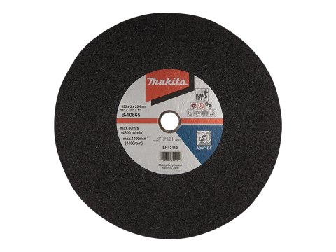 Pjovimo diskas metalui 355x3,0x25,4mm (5vnt.) MAKITA Pjovimo diskas metalui 355x3,0x25,4mm (5vnt.) MAKITA
