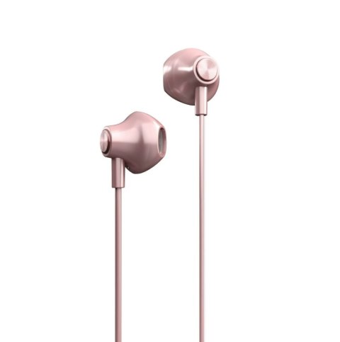 Przewodowe słuchawki douszne Energy Sistem EasyPods Type C, różowe złoto | Energy Sistem