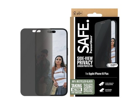 SAFE by PanzerGlass Privacy Screen Protector iPhone 16 Plus | Ultra-Wide Fit SAFE by PanzerGlass Privacy Screen Protector iPhone 16 Plus | Ultra-Wide Fit