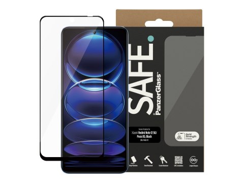 SAFE by PanzerGlass Screen Protector Xiaomi Redmi Note 12 5G | 12 4G | Poco X5 | Ultra-Wide Fit SAFE by PanzerGlass Screen Protector Xiaomi Redmi Note 12 5G | 12 4G | Poco X5 | Ultra-Wide Fit