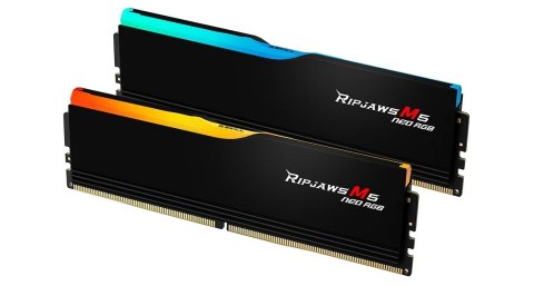 G.Skill Ripjaws M5 Neo RGB | 96 (2x48GB) GB | DDR5 | 6000 MHz | PC/server | Registered No | ECC No G.Skill Ripjaws M5 Neo RGB | 96 (2x48GB) GB | DDR5 | 6000 MHz | PC/server | Registered No | ECC No