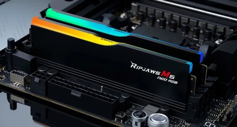 G.Skill Ripjaws M5 Neo RGB | 96 (2x48GB) GB | DDR5 | 6000 MHz | PC/server | Registered No | ECC No G.Skill Ripjaws M5 Neo RGB | 96 (2x48GB) GB | DDR5 | 6000 MHz | PC/server | Registered No | ECC No