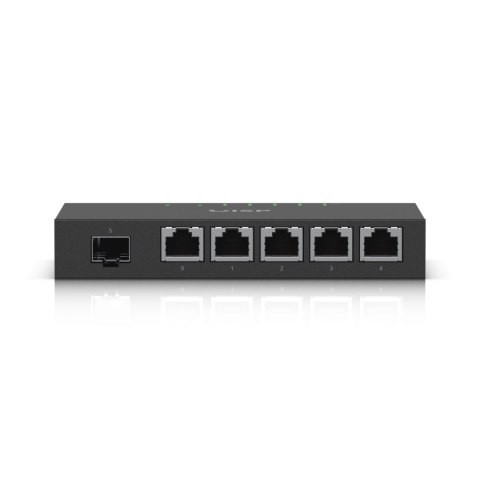Maršrutizatorius Ubiquiti Networks Ubiquiti EdgeRouter ER-X-SFP 5 Gigabit RJ45 ports with passive PoE support,1xSFP Maršrutizatorius Ubiquiti Networks Ubiquiti EdgeRouter ER-X-SFP 5 Gigabit RJ45 ports with passive PoE support,1xSFP