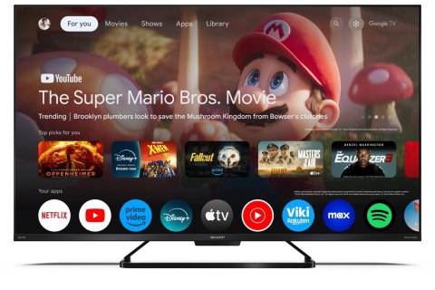 Sharp 43GR8265E | 43" | Smart TV | Google TV | 4K Ultra HD Sharp 43GR8265E | 43" | Smart TV | Google TV | 4K Ultra HD
