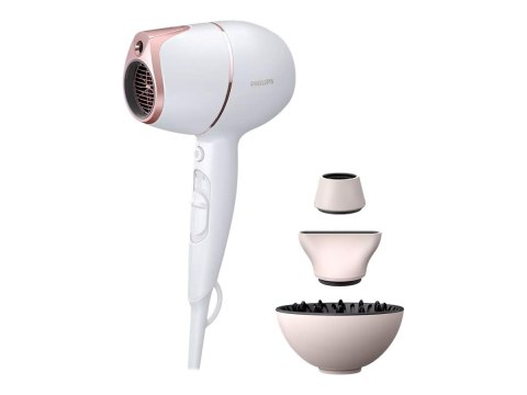Suszarka do włosów Philips z funkcją SenseIQ | BHD628/00 Prestige | 1800 W | Liczba ustawień temperatury 3 | Funkcja jonizacji | Suszarka do włosów Philips z funkcją SenseIQ | BHD628/00 Prestige | 1800 W | Liczba ustawień temperatury 3 | Funkcja jonizacji |