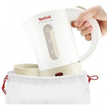 TEFAL | Kettle | KO120130 | Electric | 650 W | 0.5 L | Plastic | White TEFAL | Kettle | KO120130 | Electric | 650 W | 0.5 L | Plastic | White