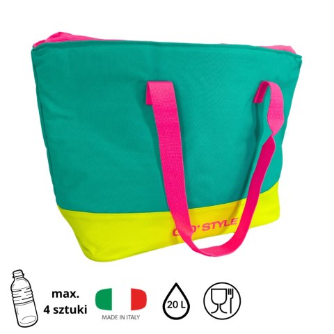 Torba plażowa Kamai Gio Style, w kolorze zielonym, pojemność 20L Torba plażowa Kamai Gio Style, w kolorze zielonym, pojemność 20L