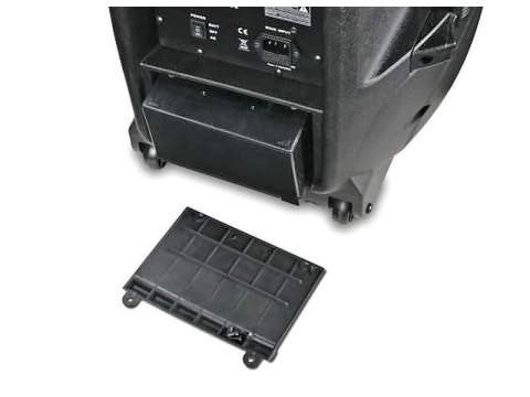 Wharfedale EZ-15A Mobile Active Sound System with microphones, Black Wharfedale EZ-15A Mobile Active Sound System with microphones, Black