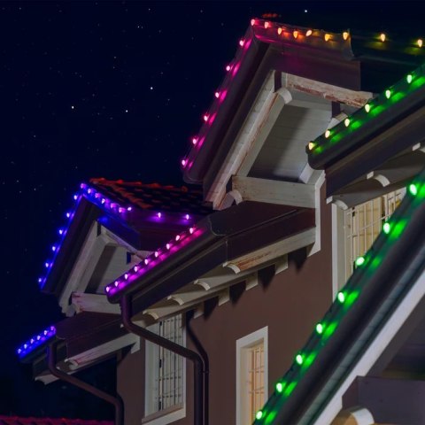 Żarówki Twinkly C9 Smart LED 40 RGB, 24,2 m, zielony przewód|Twinkly Żarówki Twinkly C9 Smart LED 40 RGB, 24,2 m, zielony przewód|Twinkly