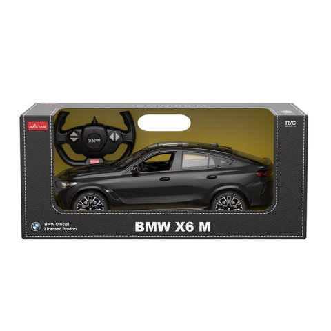 BMW X6 M czarny RASTAR model 1:14 Zdalnie sterowane auto + Pilot 2,4 GHz BMW X6 M czarny RASTAR model 1:14 Zdalnie sterowane auto + Pilot 2,4 GHz