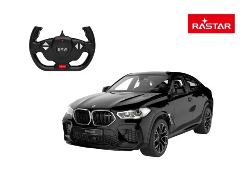 BMW X6 M czarny RASTAR model 1:14 Zdalnie sterowane auto + Pilot 2,4 GHz BMW X6 M czarny RASTAR model 1:14 Zdalnie sterowane auto + Pilot 2,4 GHz