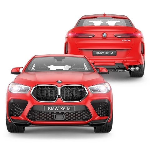 BMW X6 M czerwony RASTAR model 1:14 Zdalnie sterowane auto + Pilot 2,4 GHz BMW X6 M czerwony RASTAR model 1:14 Zdalnie sterowane auto + Pilot 2,4 GHz